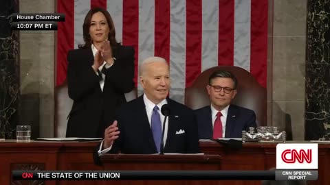 See Biden's response to Marjorie Taylor Greene interrupting speech