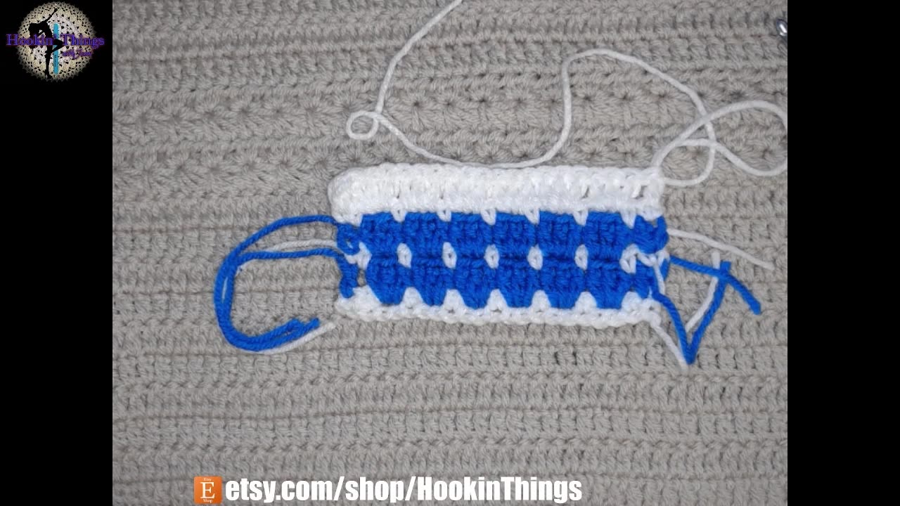 How-To Crochet the Block stitch