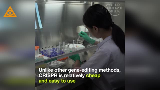 WEF: CRISPR-Cas9. This technology is cutting up your DNA and replacing it.