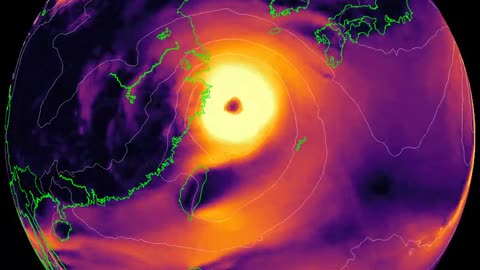 CHINA CLOSES PORT AND CANCELS FLIGHTS AS TYPHOON IN-FA APPROACHES;