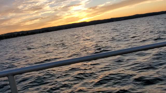 Lake Michigan's sunset