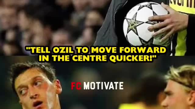 The story behind Mesut Ozil & Jose Mourinho ⚽️