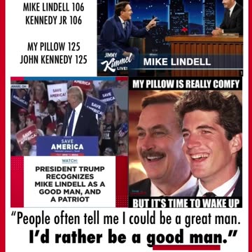 Mike Lindell <> JFK Jr??