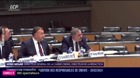 PASCAL PRAUD ET SON PATRON (CNEWS) DÉTRUITS À L'ASSEMBLÉE