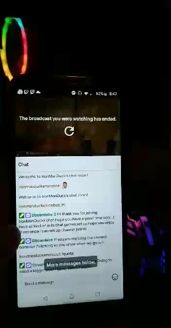 Oh hell yea look at my #twitch #cloudbot go!