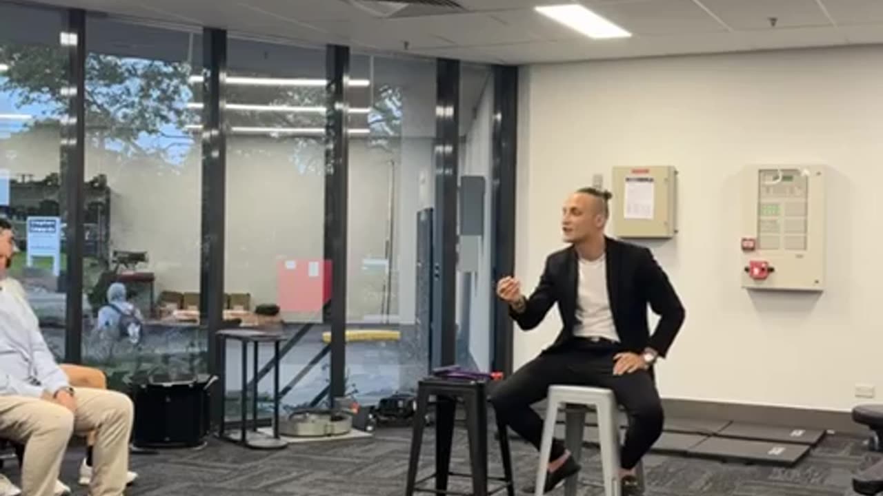 Dr.SAGE WOLFE LIVE LECTURE IN SYDNEY AUSTRALIA
