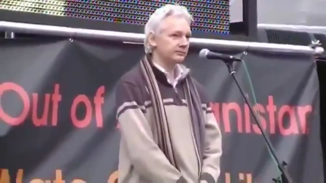 Julian Assange: War is a result of lies