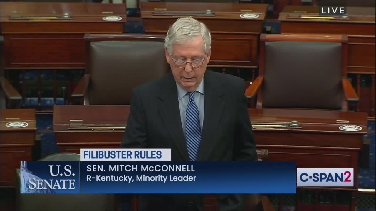 McConnell Calmly Threatens Dems, Says What He'll do if They Eliminate Filibuster