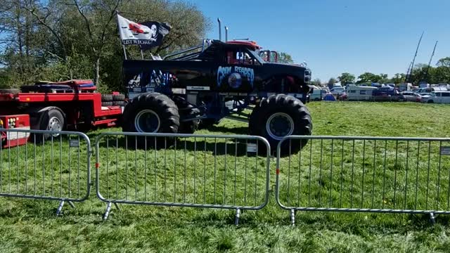 Grim reaper monster truck