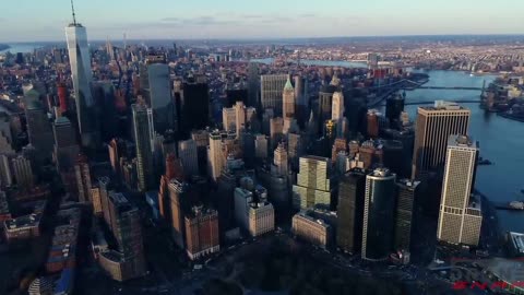 New York City (NYC), USA 🇺🇸 - by drone [4K]