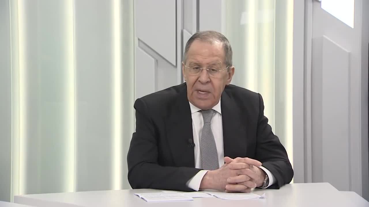 Foreign Minister Sergey Lavrov's interview with RT, Moscow, March 18, 2022