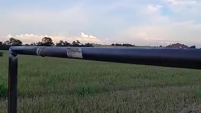 Welder Traps Ladder While Working