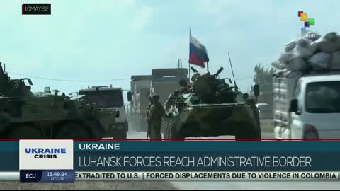 Luhansk troops break through Ukrainian army defences on administrative border
