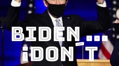BIDEN don´t stop! Go go BIDEN!!