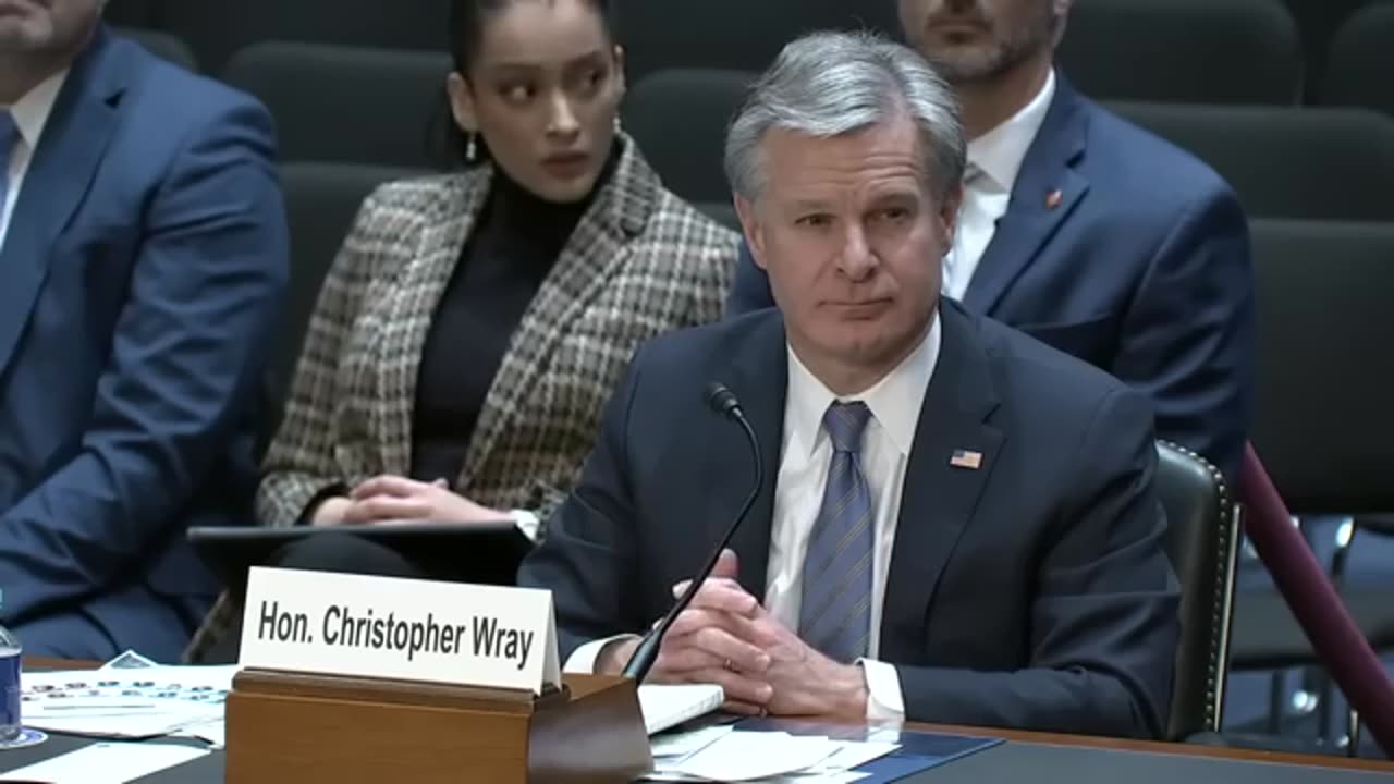 Blackburn Grills FBI's Wray Over Jeffrey Epstein's Flight Logs