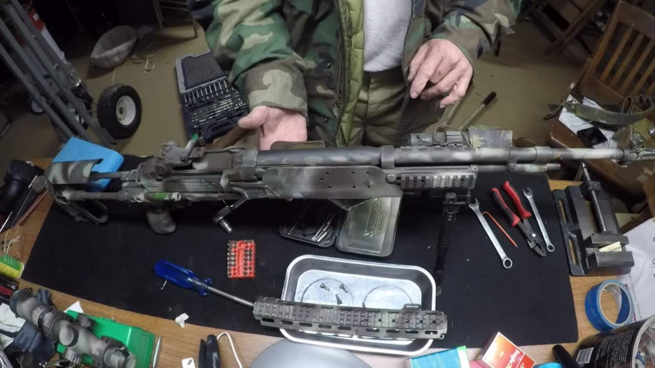 M14 / M1A Know Your Rifle pt 2 Removal from an EBR Chassis