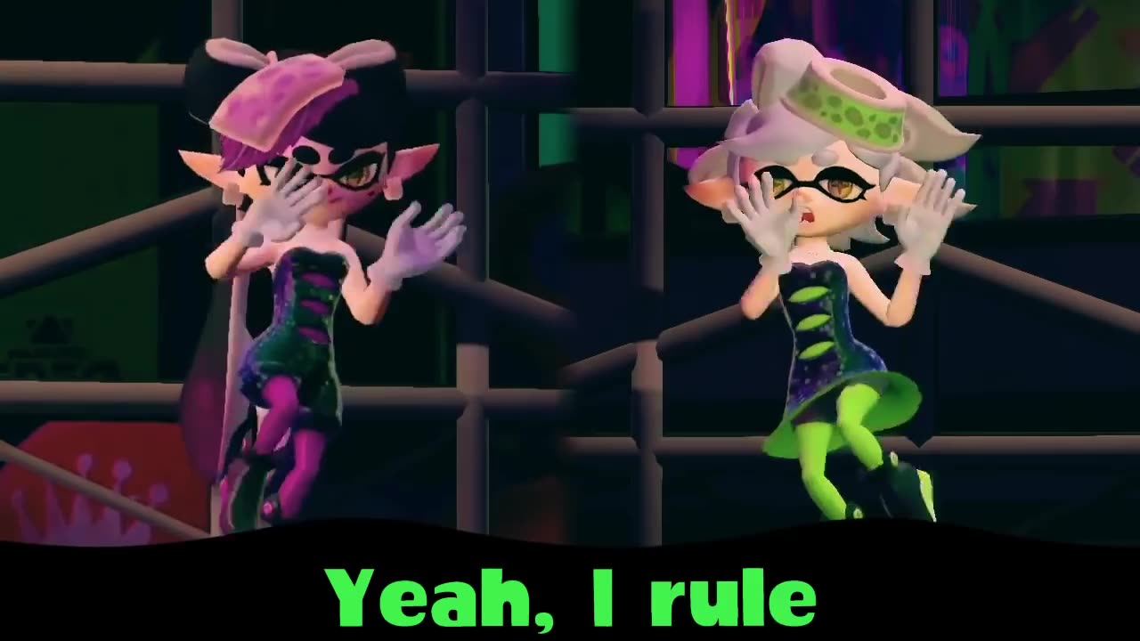 ♪ Spicy Calamari Inkantation ♫ Caitlin Koi Music Video - Splatoon