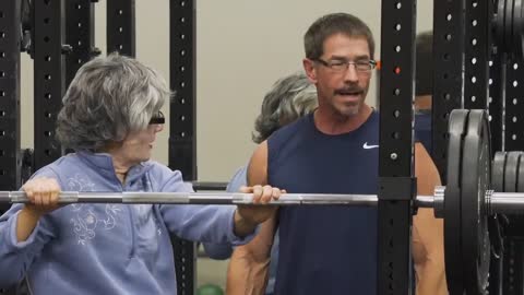 Prank Meet The Powerlifting Grandma