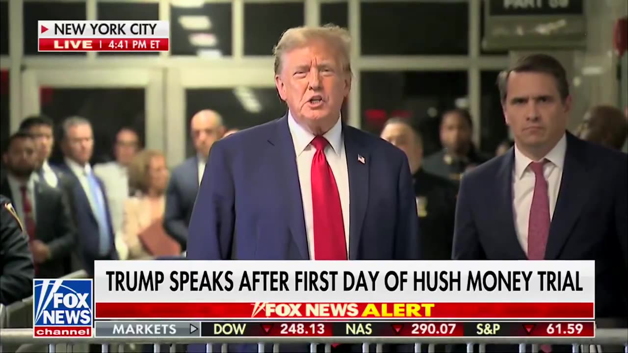 HUGE: Trump Drops TRAGIC News After First Day Of Trial