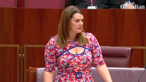 You're not fit to call yourselves men Sarah Hanson-Young tells senators (Guardian News) .