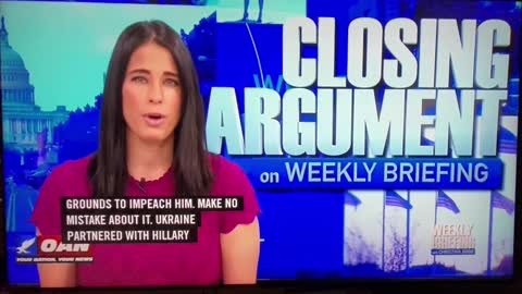 03/06/22 OAN Christina Bobb about Ukraine and who has ties to criminal activity there.