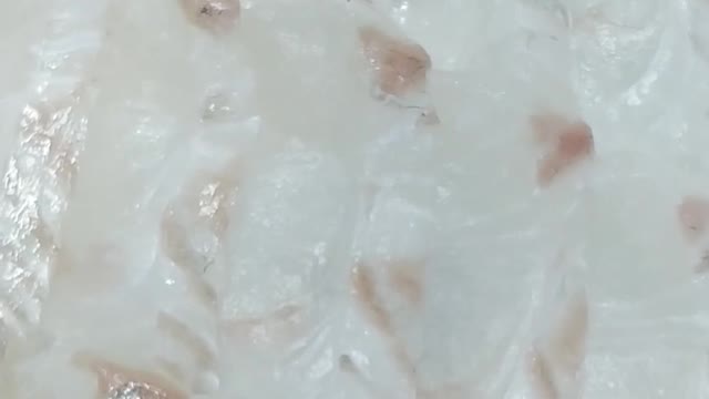 Three hours after fresh sashimi