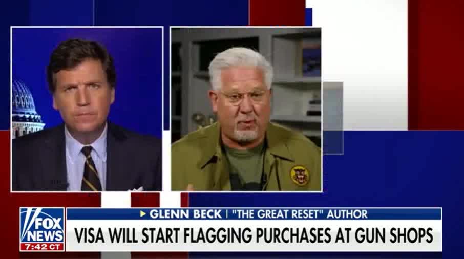 Glenn Beck on Government scheme to create a federal firearms registry using payment processors