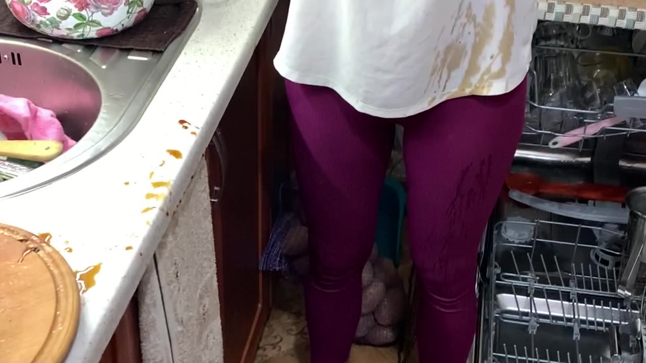 Fresh Coffee Spill Ruins Morning