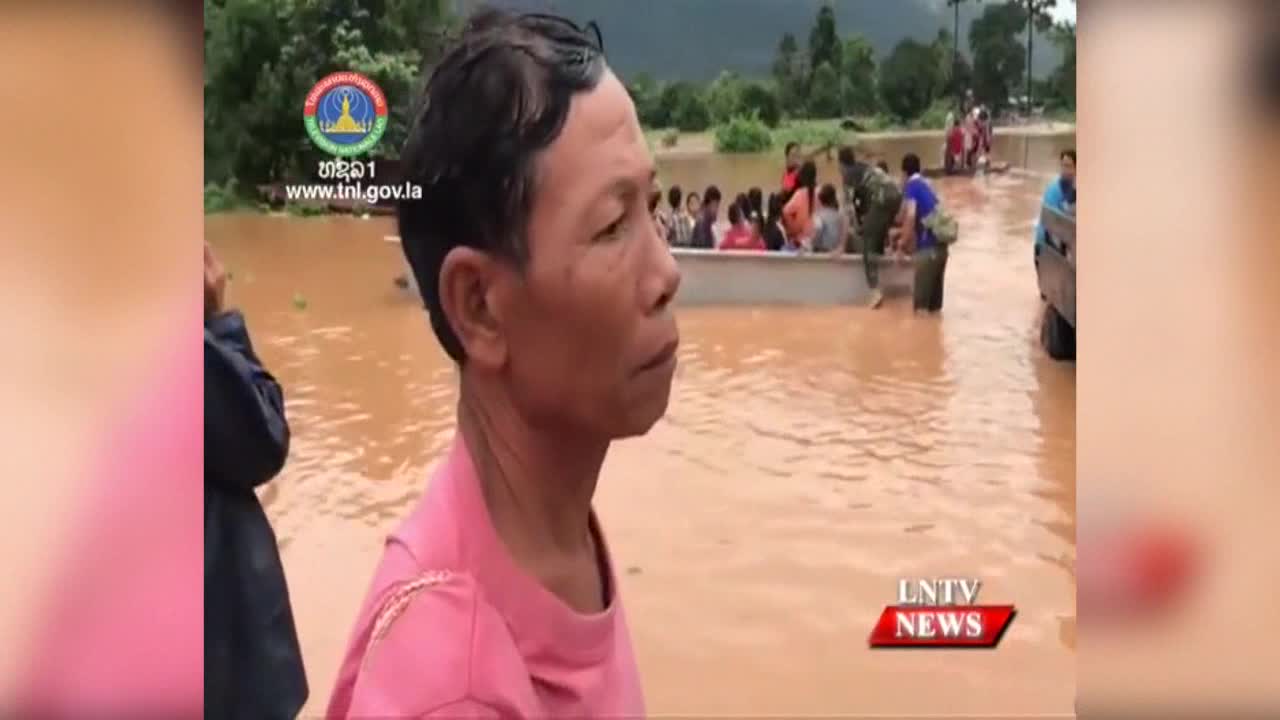 El hundimiento de una presa en Laos deja al menos 19 muerto