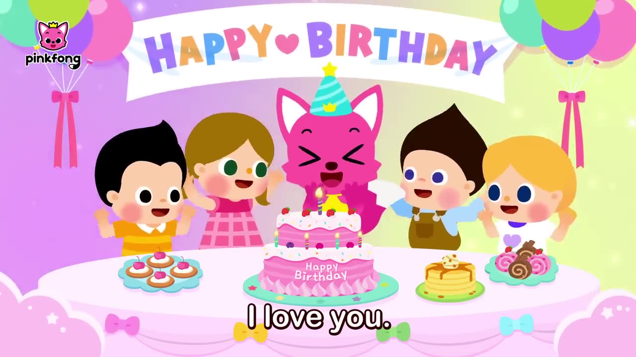 🎉 Happy 10th Birthday, Pinkfong! _ Happy Birthday To You Song _ Pinkfong