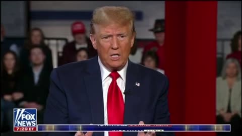 Donald Trump Town Hall with Fox Laura Ingram - February 20, 2024