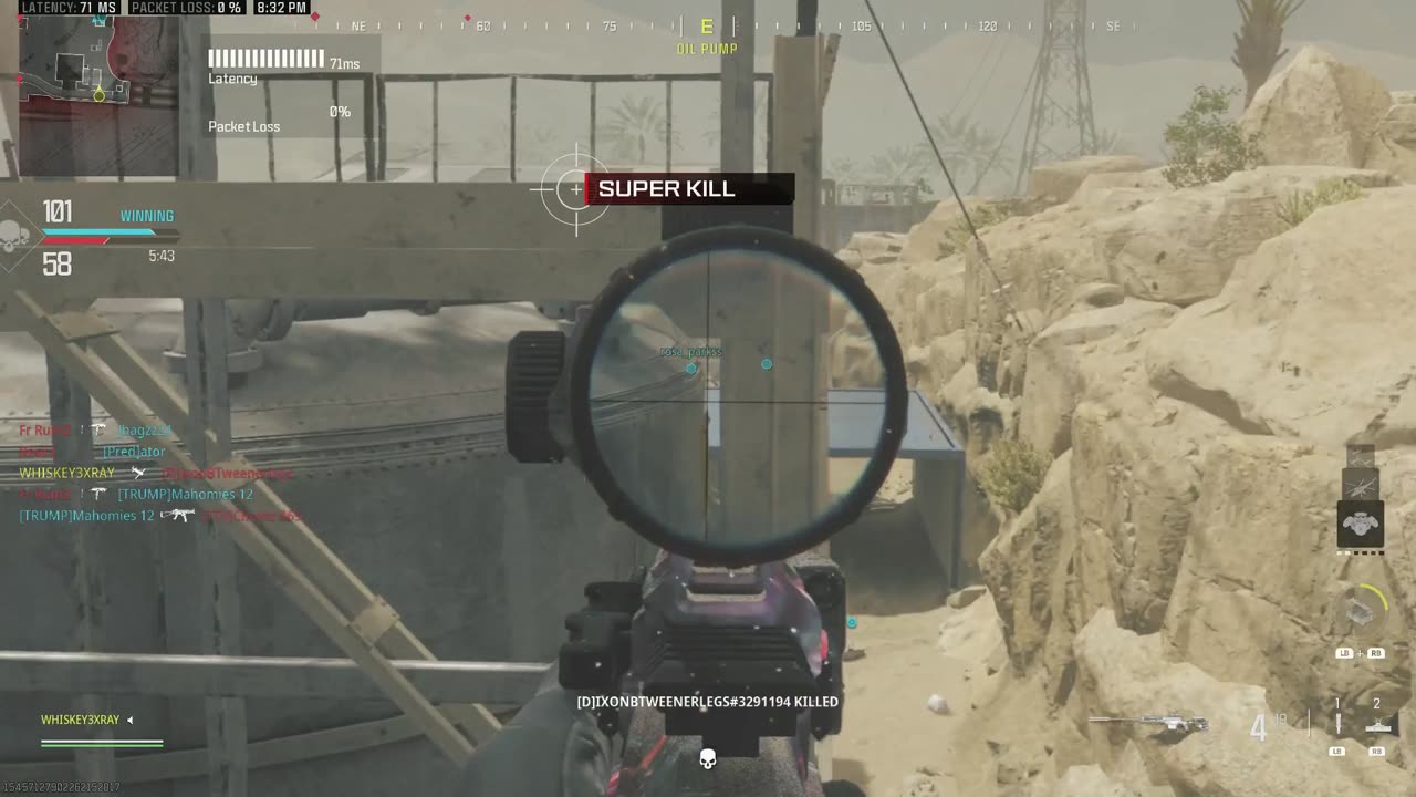 38 - 1 [RUST] SNIPER - MW3, CALL OF DUTY GAME PLAY