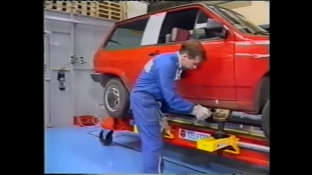 Collision repair history , Celette car measuring system with metro 2000 and frame machine