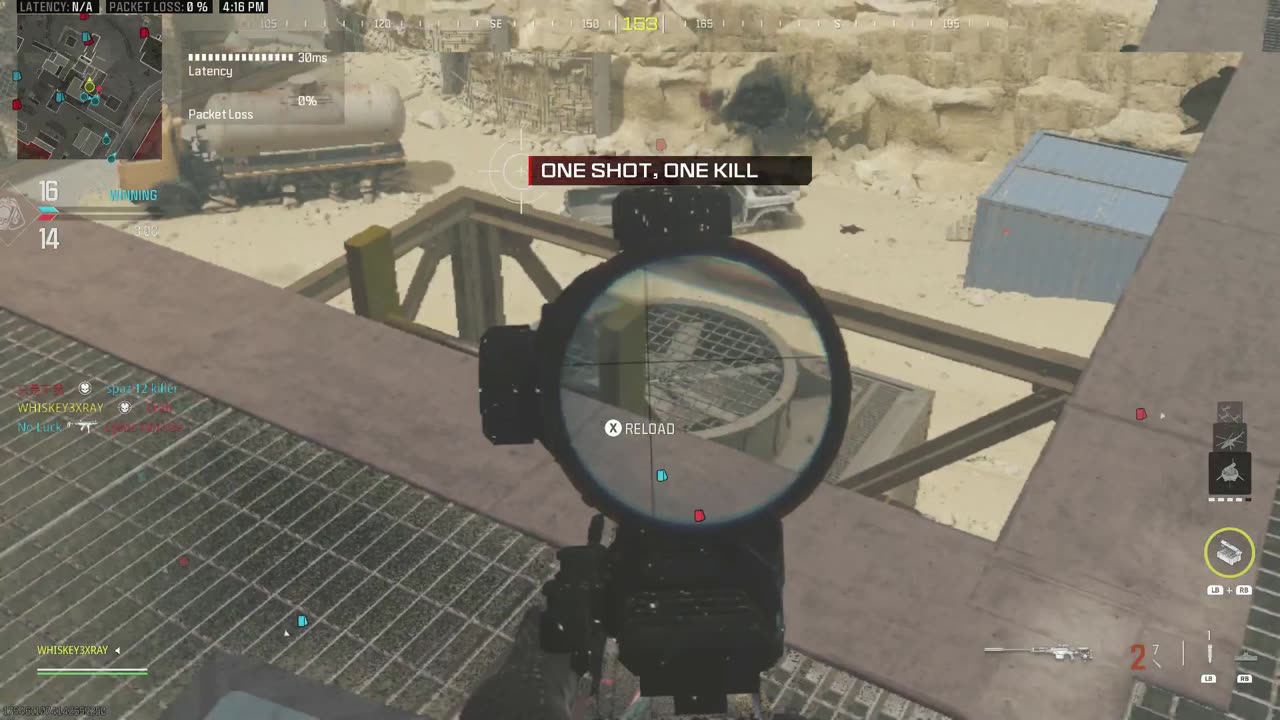 [40-12] "***K ME" RUST (SNIPER PLAY) - MW3, WHISKEY3XRAY
