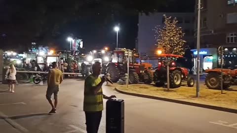 Dutch farmers' protest has been going on unabated day and night for over a month.