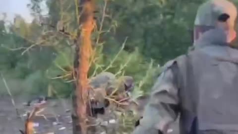 Footage of the capture of captured soldiers of the Armed Forces of Ukraine