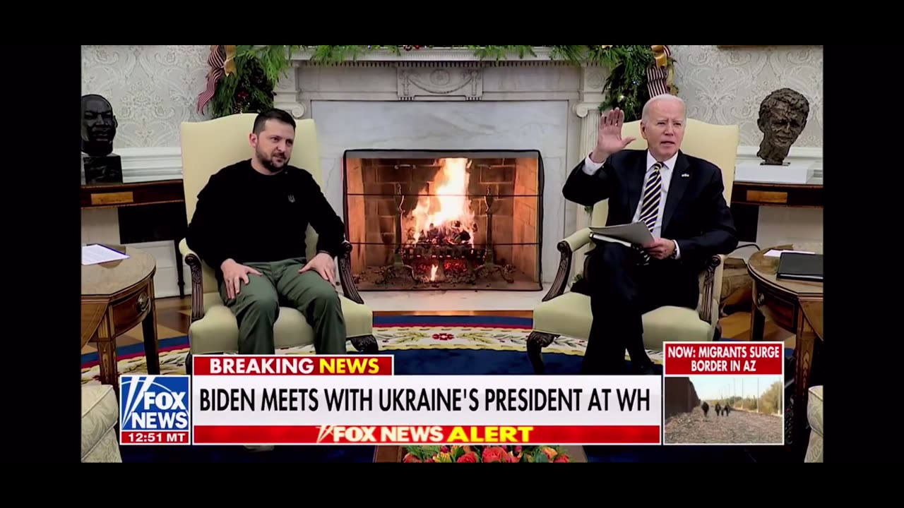 Biden gives another 200 Million Dollars to Ukraine 12/12/23