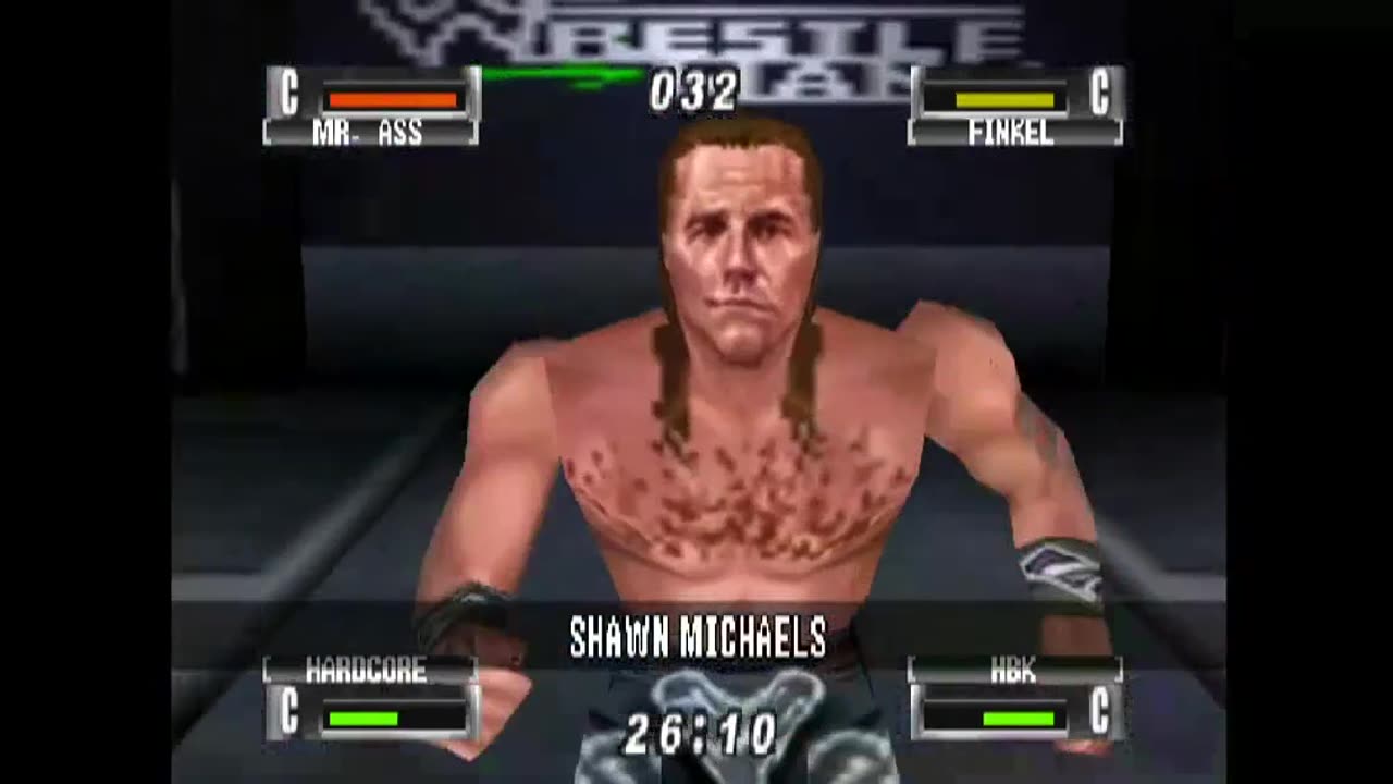 Shawn Michaels Ring Run - WWF No Mercy - Game Play Only