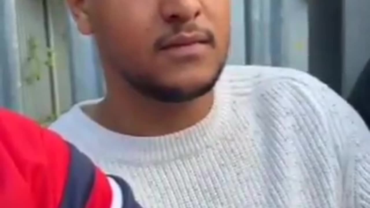Nabil Saleh, 26, from Yemen, came to this country 20 days ago as an asylum