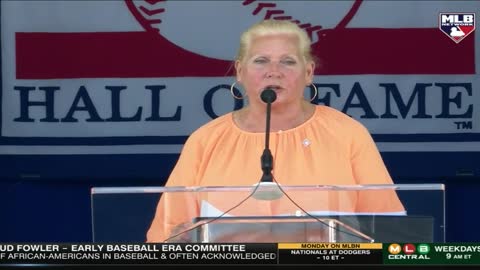 Americana - Gil Hodges daughter gives beautiful HOF acceptance speech