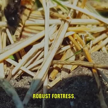 Watch This Amazing Bee Carry Twigs 20x Its Size!