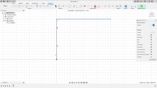 (Part.18) 2D Sketching (Fillet & Chamfer). Fusion 360 for the absolute beginner help series.