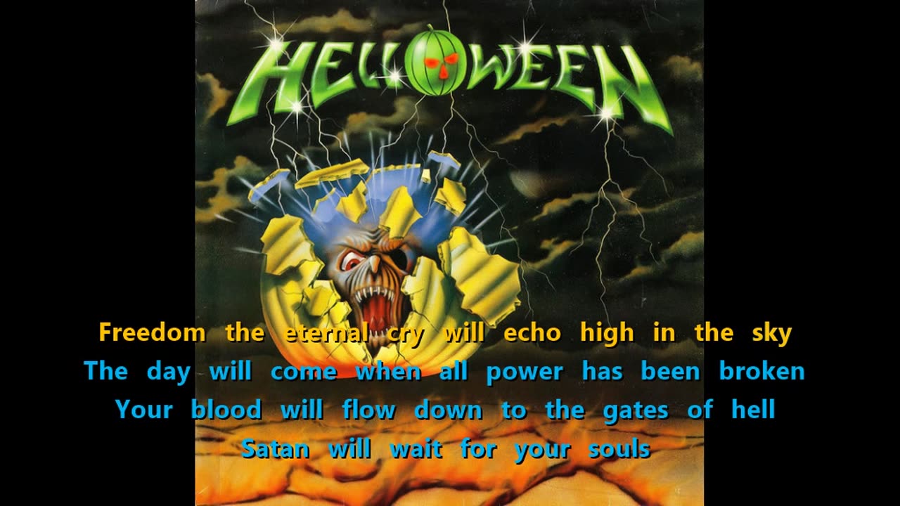 Helloween - Cry For Freedom {master of the song and the karaoke}