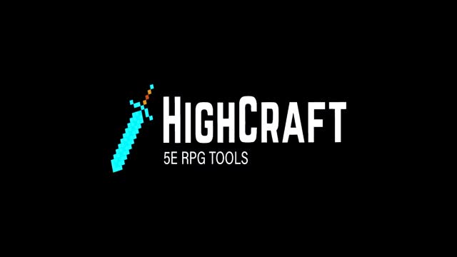 Highcraft RPG Tools Teaser