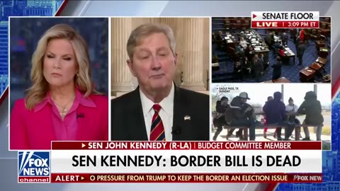 Sen. John Kennedy - The border bill has been as dead as Woodrow Wilson