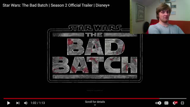 Star Wars: Bad Batch Season 2 trailer 1 reaction