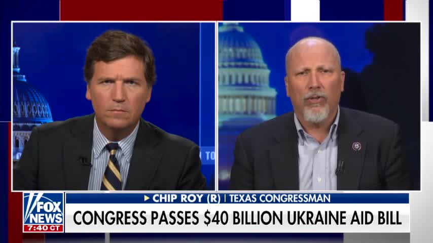 Chip Roy Slams America Last Senators Who Voted for a "Leap of Faith" to Send $40B Ukraine