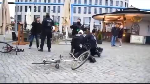 German Police violence