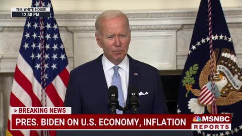 Biden Calls On Lawmakers To Pass Bill Addressing Inflation And Climate Change