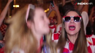 Navijači oduševljeni pobjednom Hrvatske - idemo u finale!